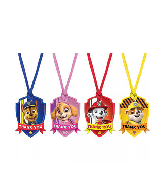 PAW Patrol Adventures Thank You Tags 8ct