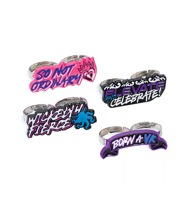 Descendants 3 Double Rings 4ct