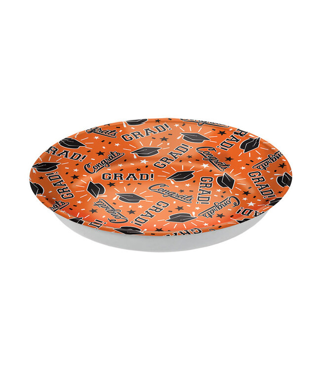 Grad Plastic Bowl - Orange