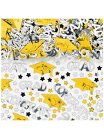 Embossed Metallic Confetti - Yellow
