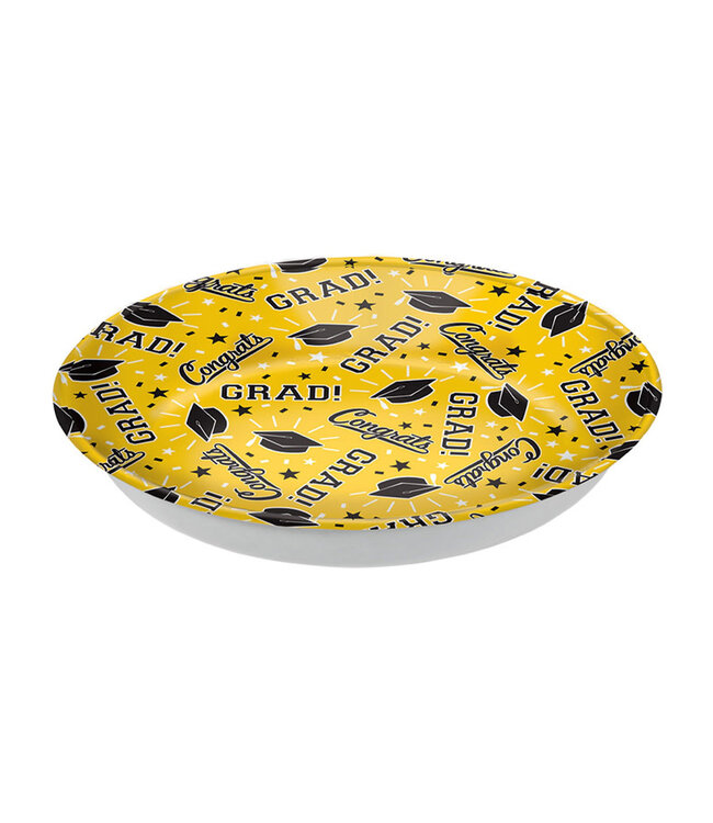 Grad Plastic Bowl - Yellow