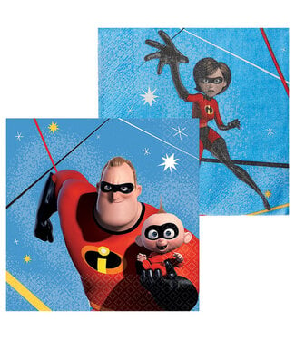 Incredibles 2 Beverage Napkins 16ct