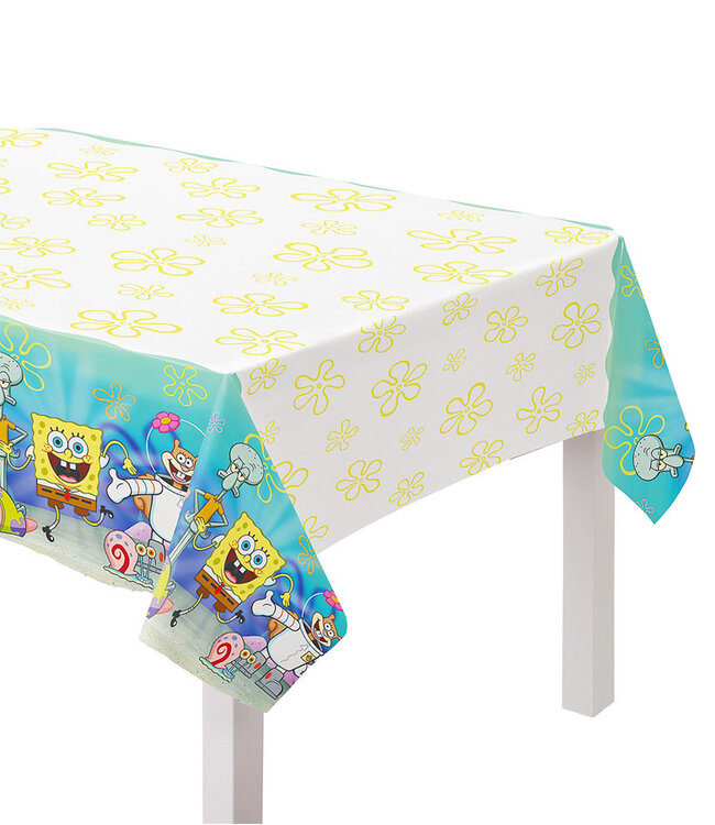 SpongeBob SquarePants Paper Table Cover, 54in x 96in