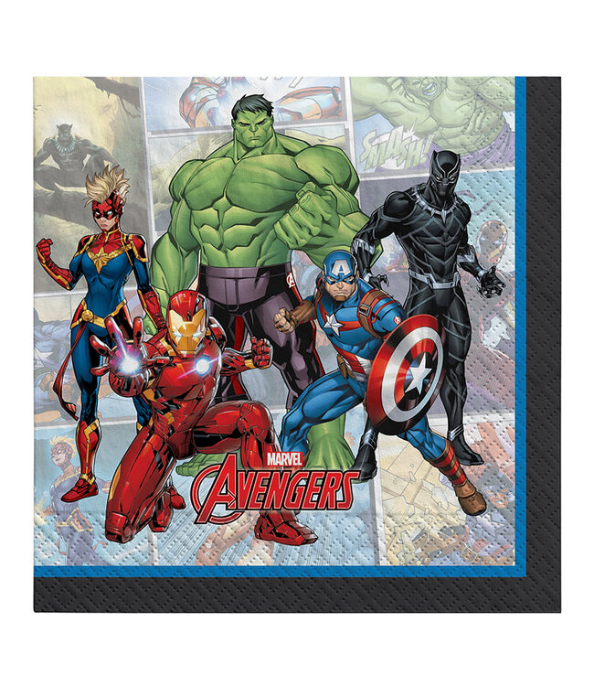 Marvel Powers Unite Lunch Napkins 16ct