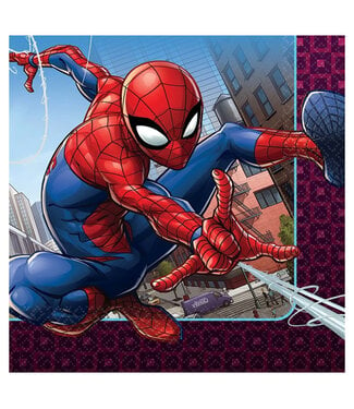 Spider-Man Webbed Wonder Lunch Napkins 16ct