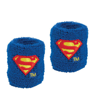 Justice League Heroes Unite Superman Sweatbands 8ct