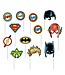 Justice League Heroes Unite Photo Booth Kit 16pc