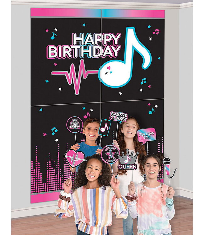 Internet Famous Birthday Photo Booth Kit - 16pc