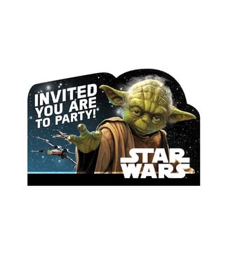 Star Wars Invitations 8ct