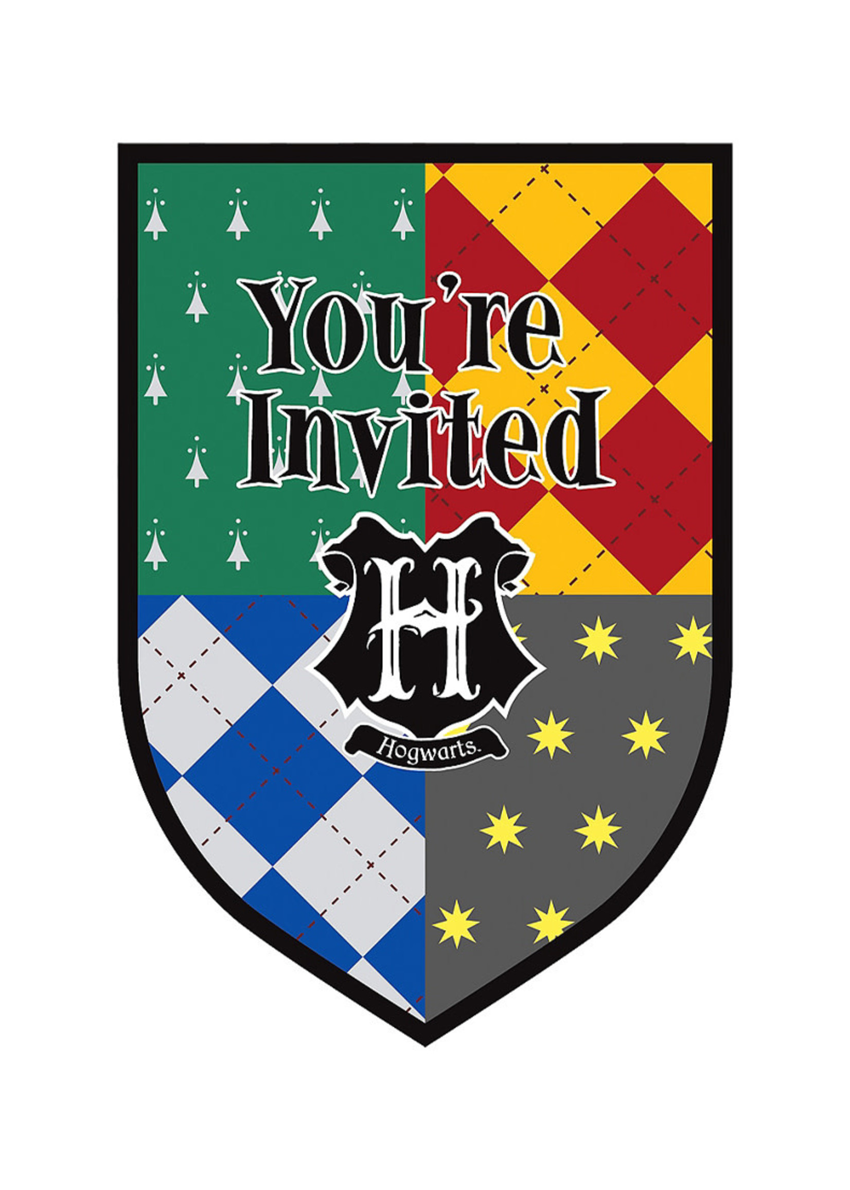 Harry Potter Invitations 8ct