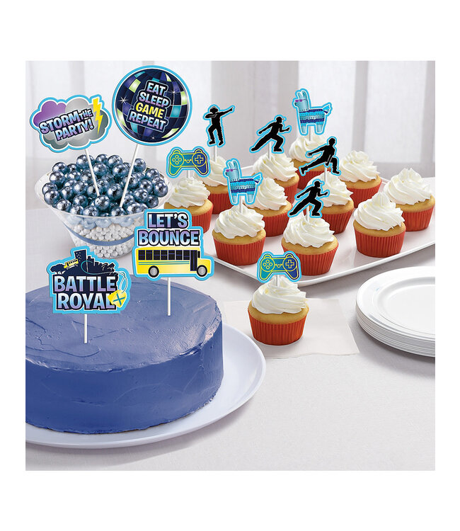 Battle Royal Cake Toppers 12ct