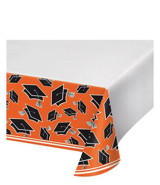 Creative Converting Orange Grad Table Cover