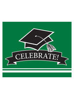 Creative Converting Green Grad Invitations - 25ct