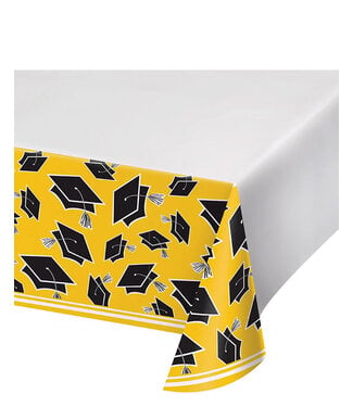Creative Converting Yellow Grad Table Cover