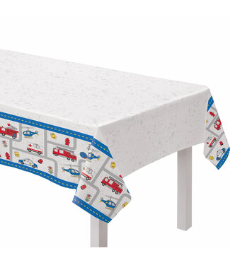 First Responders Plastic Table Cover