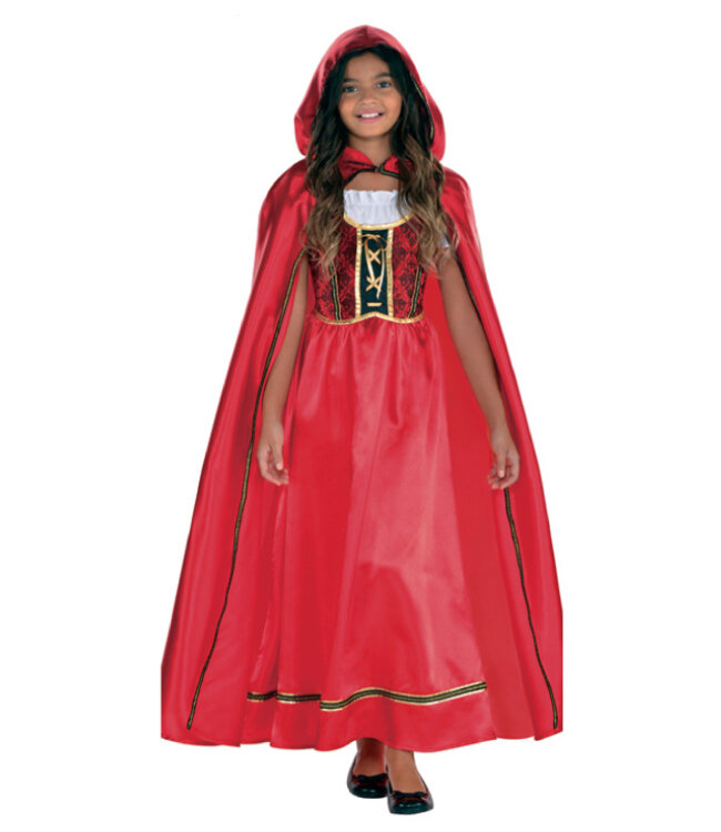 Fairytale Red Ridding Hood Costume - Girls