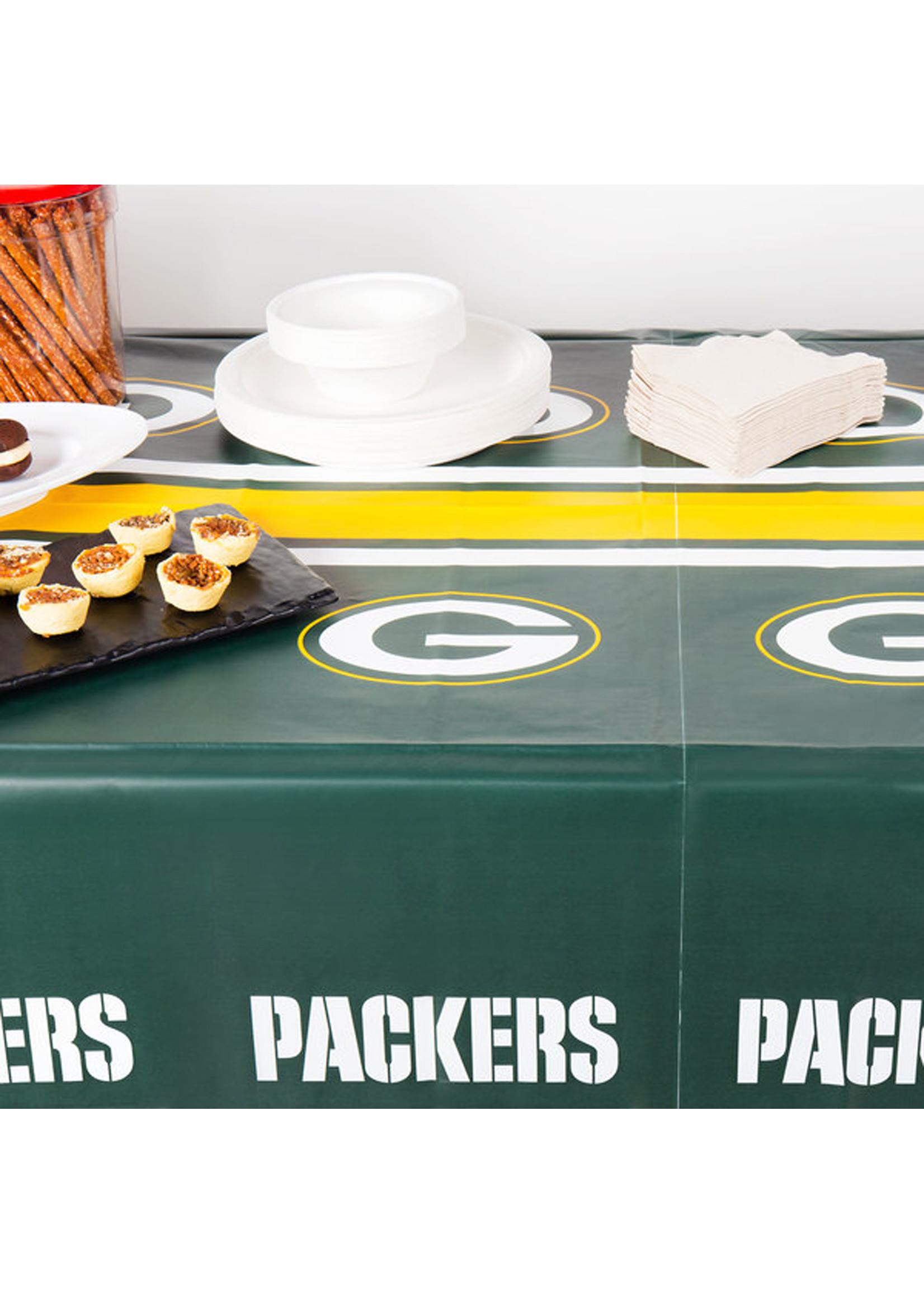 Creative Converting Green Bay Packers Plastic Table Cover