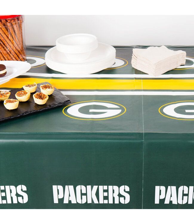 Creative Converting Green Bay Packers Plastic Table Cover