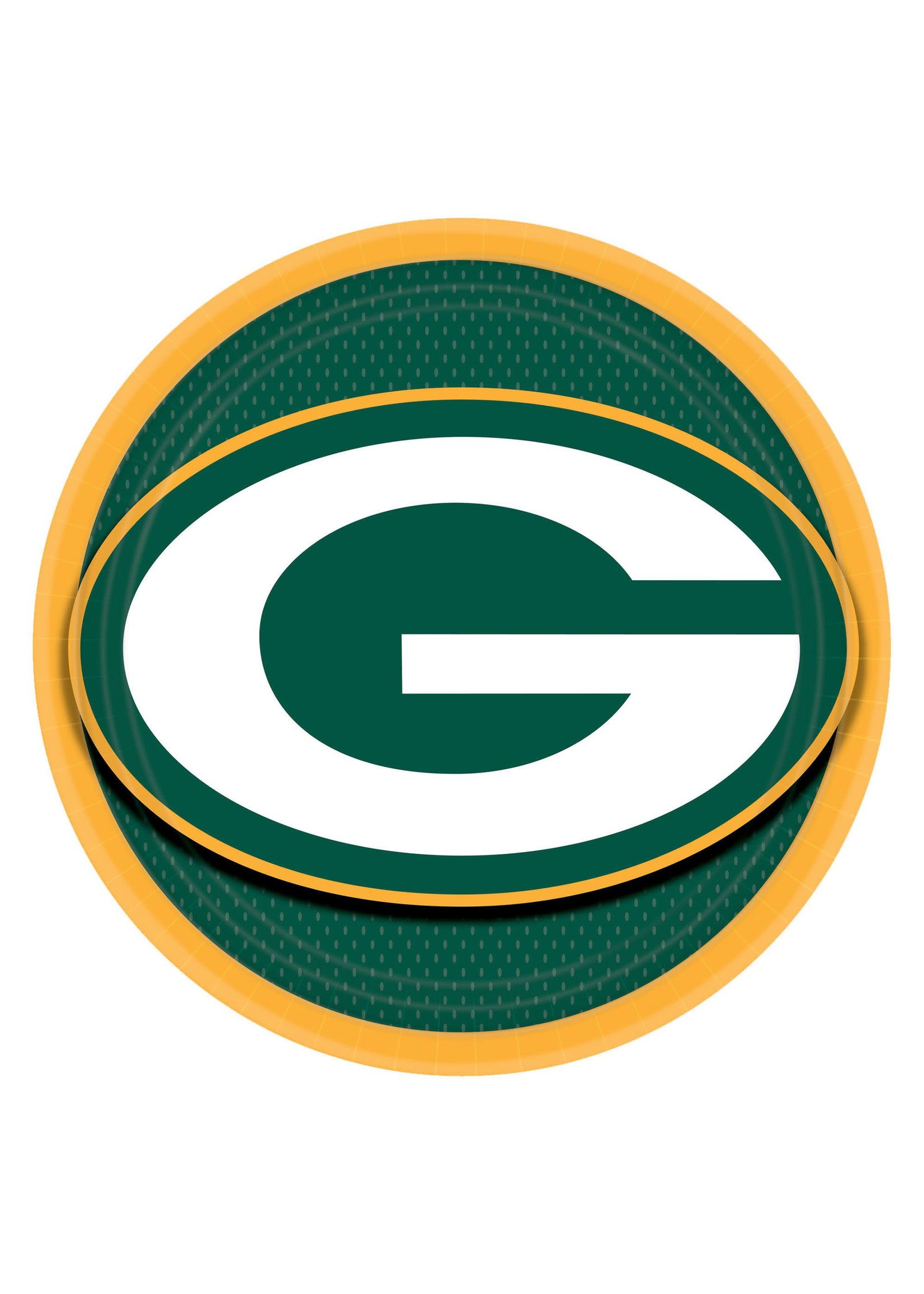 Green Bay Packers 9" Paper Plates - 8ct