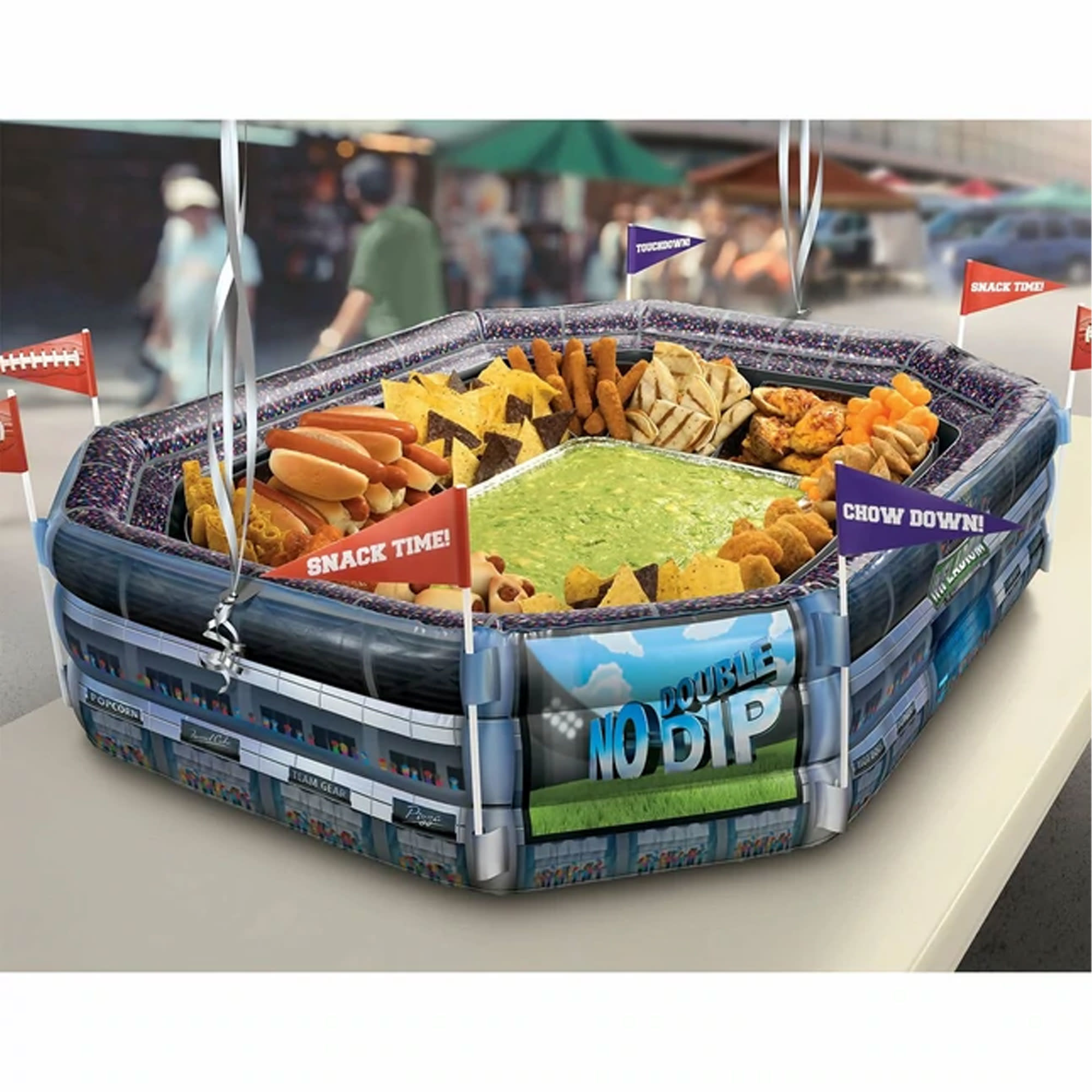 Inflatable stadium sale snack tray