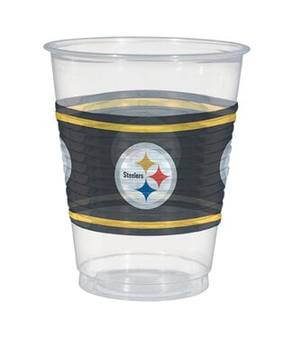 Pittsburgh Steelers 16oz Plastic Cups - 25ct