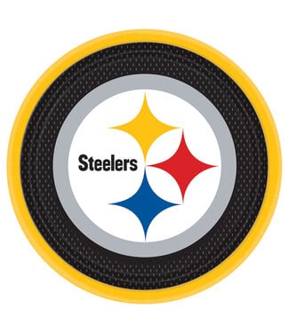 Pittsburgh Steelers 9" Paper Plates - 8ct
