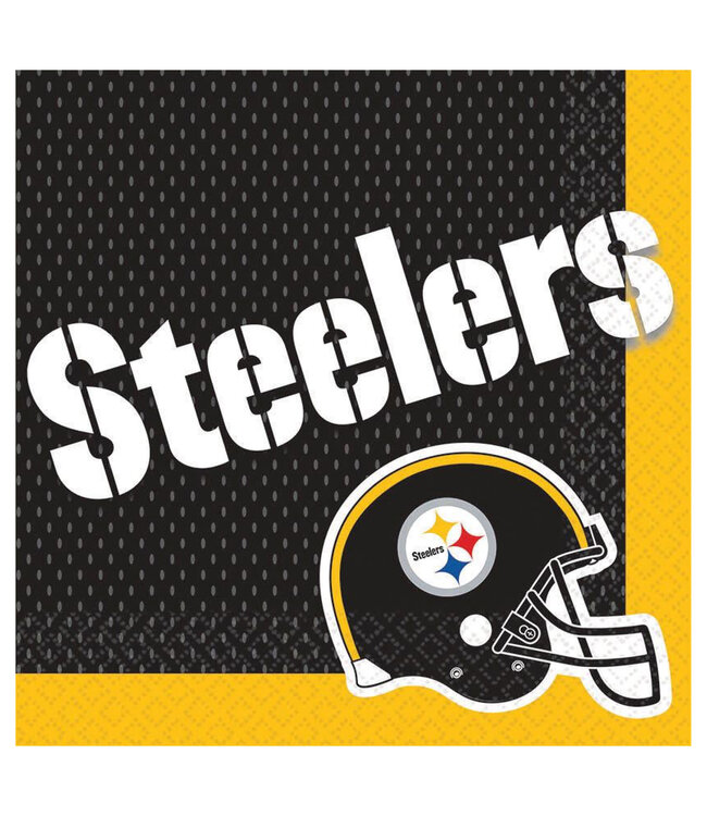 Pittsburgh Steelers Luncheon Napkins - 16ct