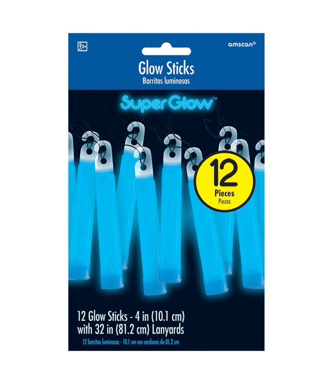 Blue Glow Sticks - 12ct