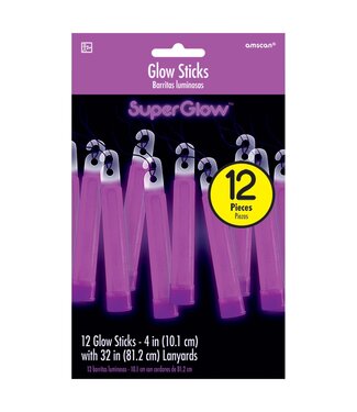 Purple Glow Sticks - 12ct