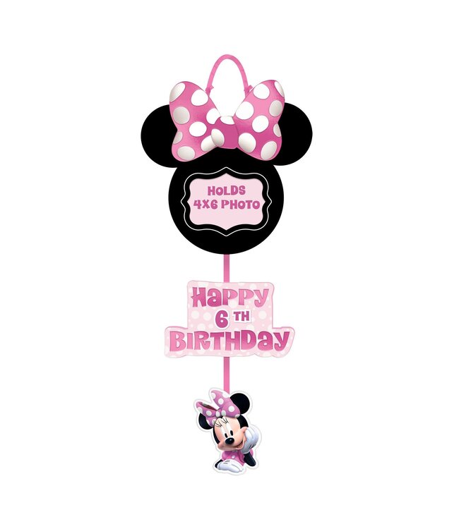 Minnie Mouse Forever Personalized Photo Sign