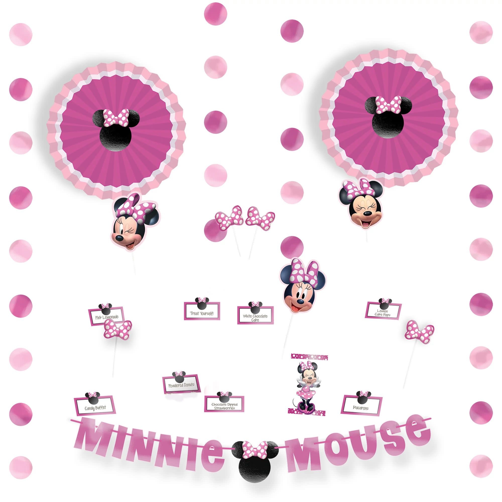 Minnie Mouse Forever Buffet Decorating Kit - Party On!