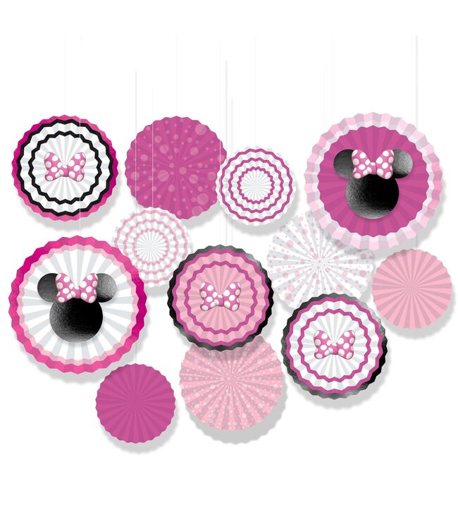 Minnie Mouse Forever Paper Fan Decorating Kit