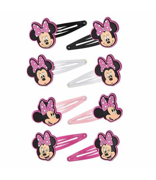 Minnie Mouse Forever Hair Clips - 8ct