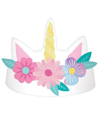 Enchanted Unicorn Crowns - 8ct