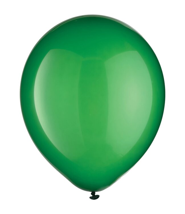 Festive Green 12in Balloons - 15ct
