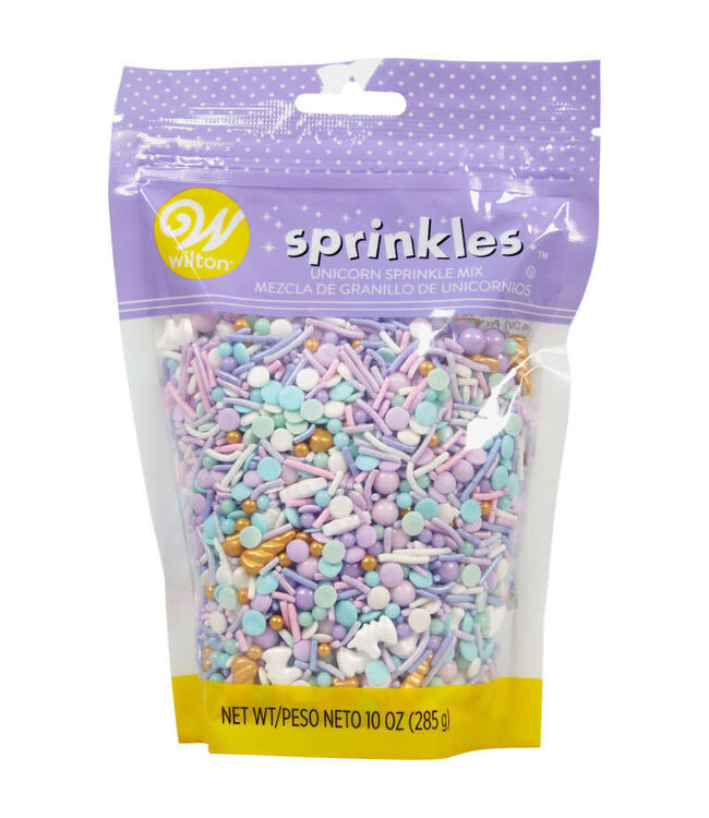 WILTON Unicorn Sprinkles Mix, 10oz.