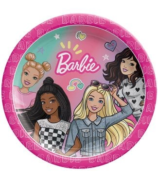 Barbie Dream Together Dessert Plates - 8ct