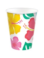 AMSCAN Summer Hibiscus 9oz Cups - 50ct