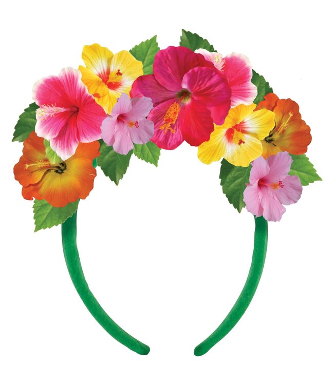 AMSCAN Summer Deluxe Floral Headband