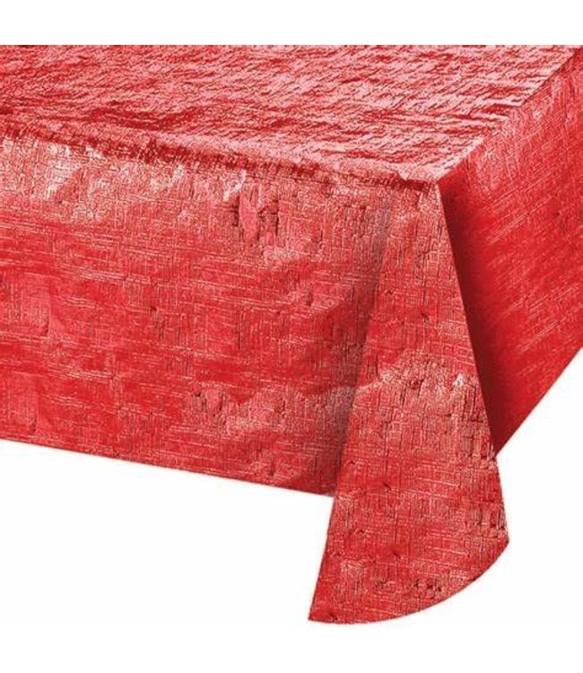 Creative Converting TABLE COVER MET RED
