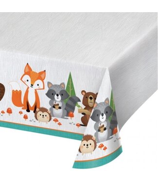 Creative Converting Woodland Animals Plastic Table Cover