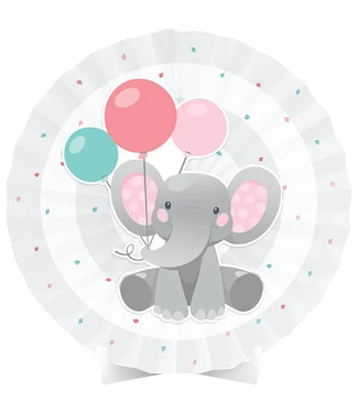 Creative Converting Enchanting Elephant Girl Table Centerpiece