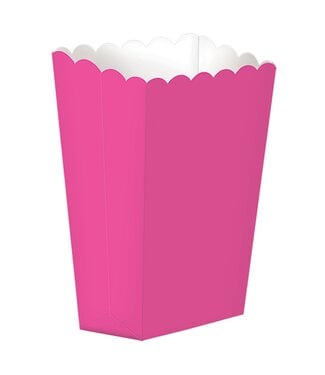 Small Popcorn Box - Bright Pink