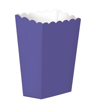 Amscan Small Popcorn Box - New Purple