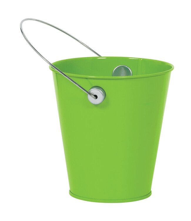 Metal Bucket W/ Handle - Kiwi