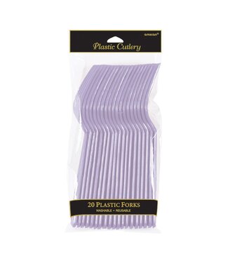 Plastic Forks, Mid Ct. - Lavender