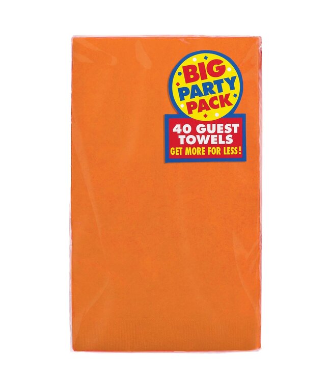 2-Ply Guest Towels, Mid Ct. - Orange Peel