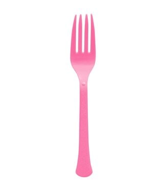 50CT FORKS BRIGHT PINK