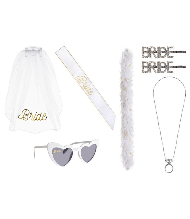 AMSCAN Bride Kit White