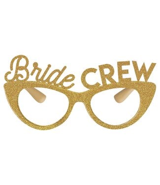 AMSCAN 6ct Glasses "Bride Crew" Bachelorette